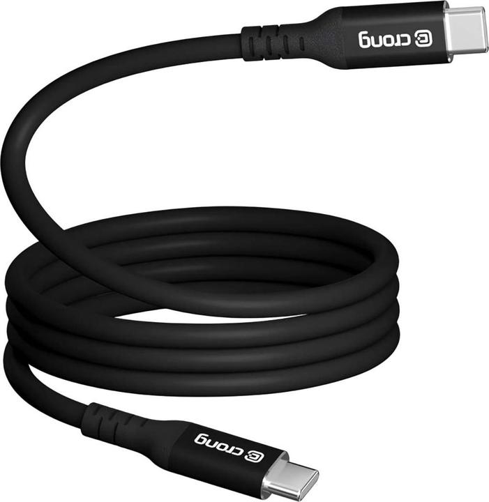 Image du produit Crong USB C Kabel 5A 100W 25cm schnell (0.25 m, 100 W)