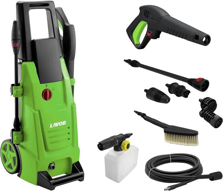 Actual product image Lavor High Pressure Cleaner with Adjustable Foam System, 130 Bar Max, 420 L/H Max, 1800W
