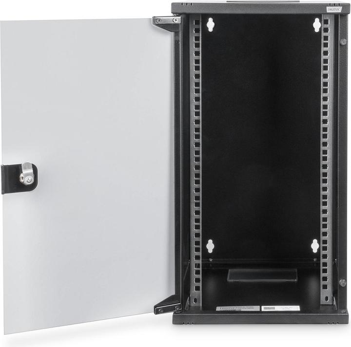 Image du produit Digitus Wall Mounting Cabinet 254 mm (10") - 312x300 mm (WxD) (12 HE, Rack 10 pouces)