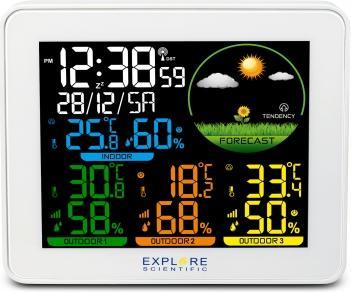 Produktbild Oregon Scientific OXS058 digitale Wetterstation Weiss Batterie