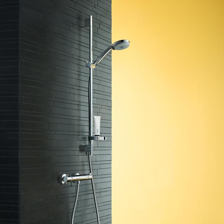 Actual product image hansgrohe Brausenkombi Croma 100 Ecostat 1001 SL u. Brausestange Unica 27085000