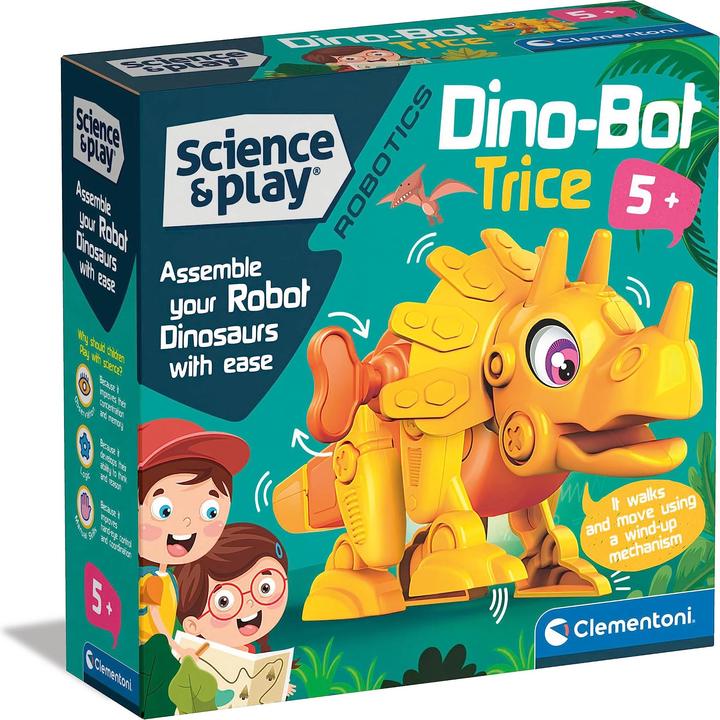 Immagine prodotto Clementoni Scienza e Giochi Junior - Dino Bot Triceratops
