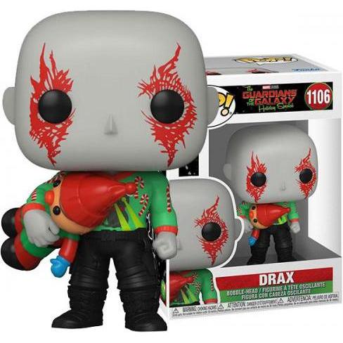 Thumbnail - Funko Pop! Guardiani della Galassia Holiday Drax (1106)