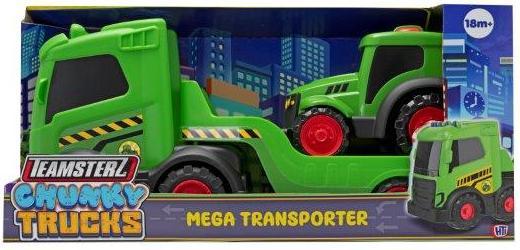 Produktbild Teamsterz - Chunky Trucks Farm Mega Transporter With 1 Tractor