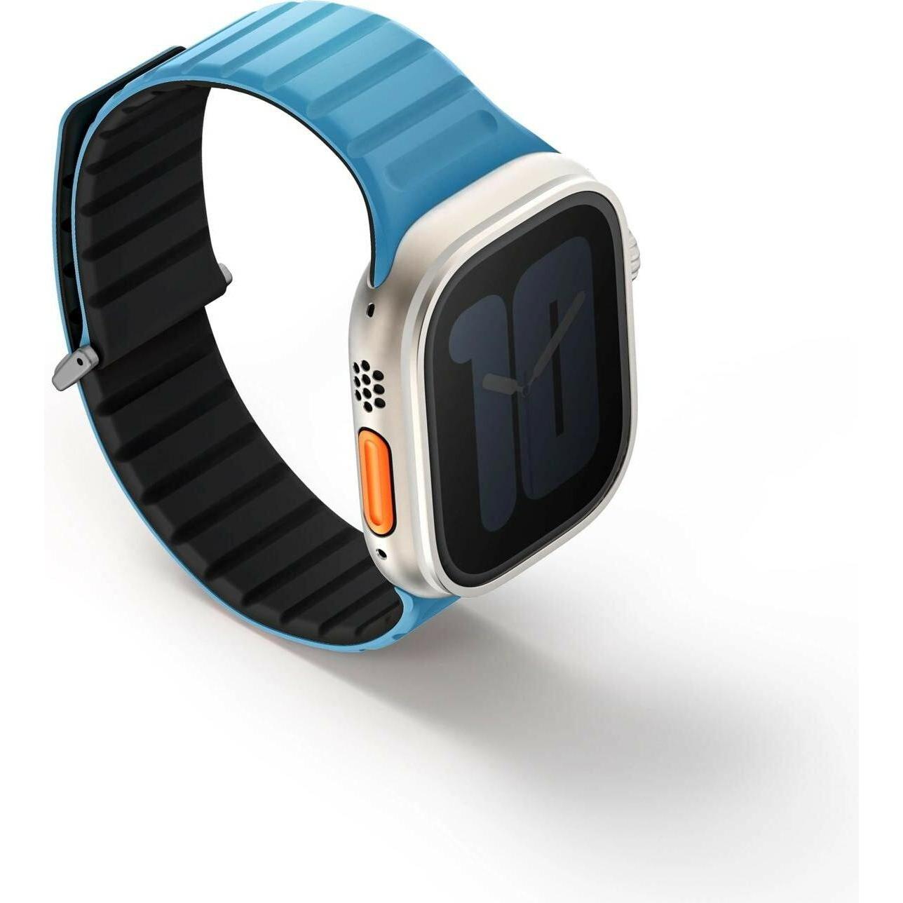 Thumbnail - Uniq pasek Revix Evo Apple Watch Series 1/2/3/4/5/6/7/8/9/SE/SE2/Ultra/Ultra2 42/44/45/49mm Reversib (Edelstahl, Silikon...