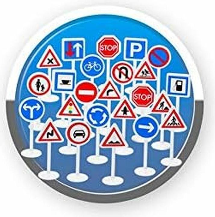 Image du produit Molto Tapis de jeu avec voitures, panneaux de signalisation (124 x 60 cm)