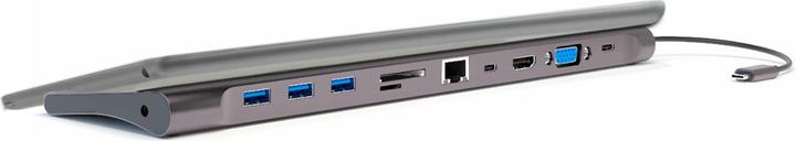 Image du produit 4smarts 11 in 1 Hub (USB-C, 8 ports)