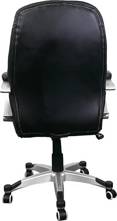 Produktbild Jet-Line Bürostuhl Rom schwarz Chef Sessel Echtleder Schreibtischstuhl Schreibtischsessel