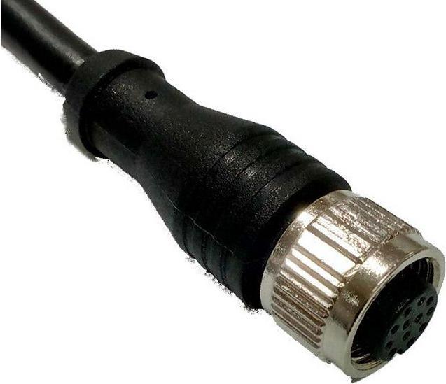 Produktbild RS PRO M12 Connector Female Straight, 12W, 5m