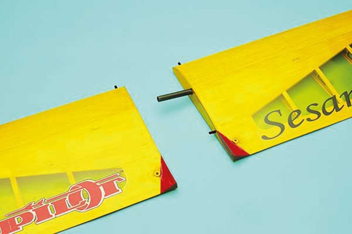 Actual product image Pichler PILOT (OK MODEL) Sesami 1778mm Laser Cut Wooden Kit (Glider)
