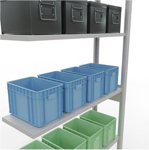Image du produit Schulte Lagertechnik Système enfichable Élément suivant MULTIplus150 avec traverse de longueur