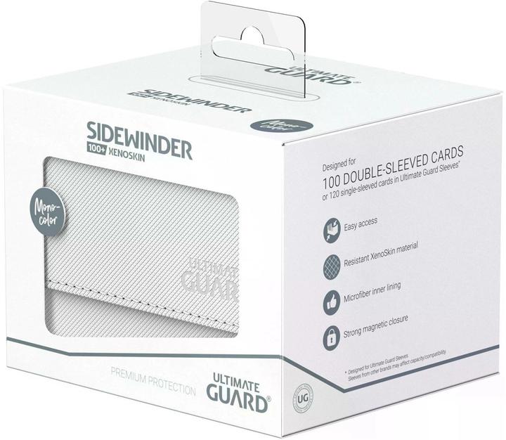 Immagine prodotto Ultimate Guard UGD011211 - Sidewinder 100+ XenoSkin Monocolore, Bianco