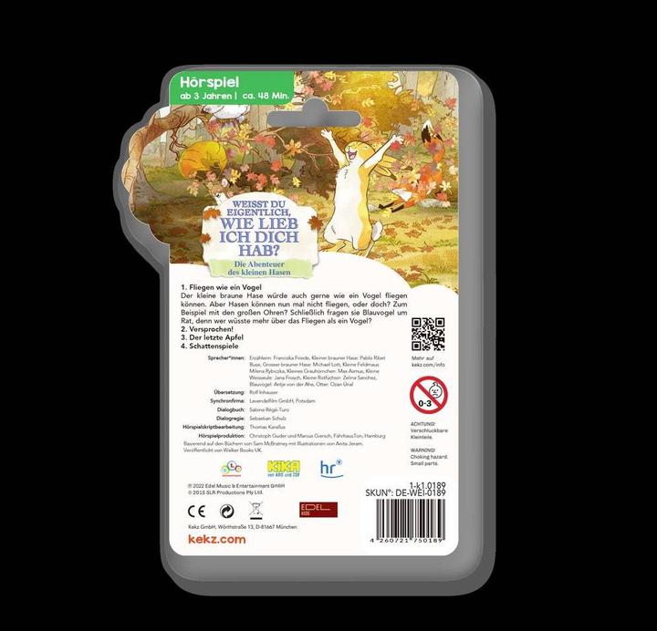 Actual product image Kekz Do you know how much I love you (German)