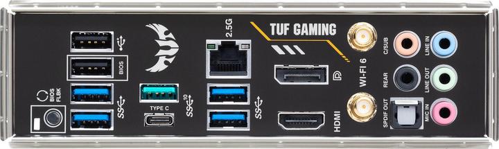 Productafbeelding ASUS TUF GAMING B550-PLUS WIFI II (AM4, AMD B550, ATX)