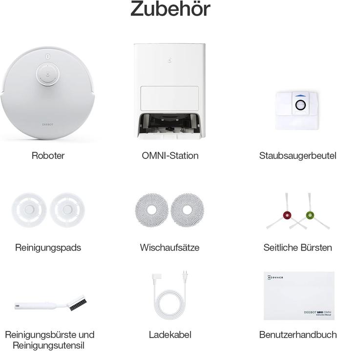 Produktbild Ecovacs T20 Omni (Saugwischroboter)