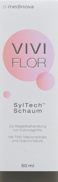 Actual product image Viviflor Vaginal foam (50 ml, Intimate gel)
