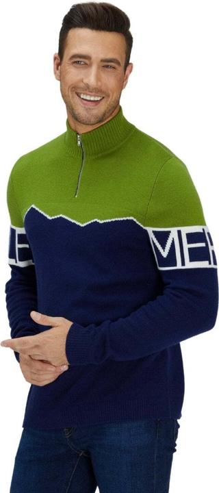 Produktbild Bellemere Pullover Merino Super Fine Mountain Print Sweater (M)