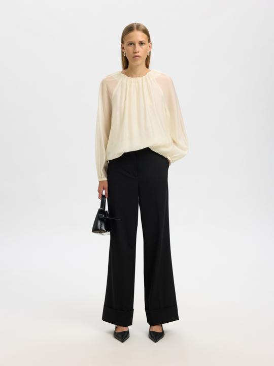 Produktbild Selected Semi-sheer Langarmbluse (40)