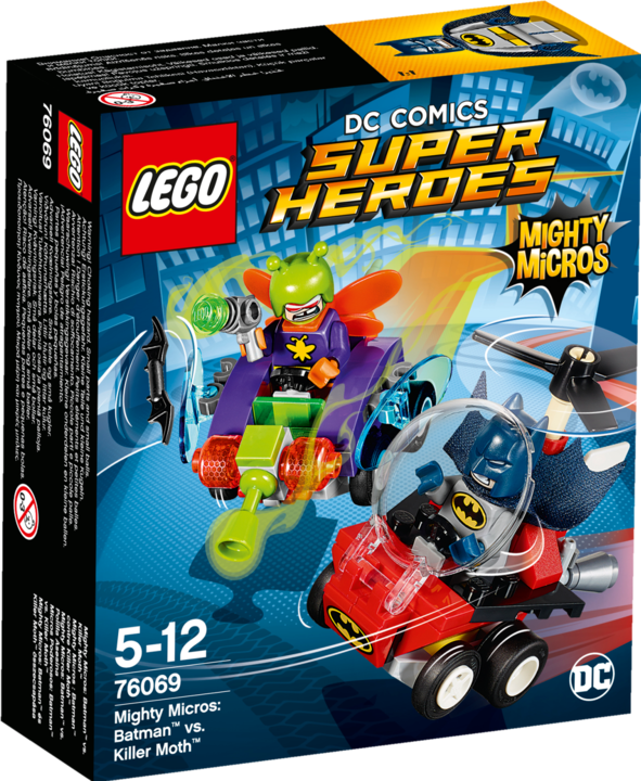 Actual product image LEGO DC Comics Super Heroes Mighty Micros: Batman vs. Killer Moth (76069, LEGO DC)