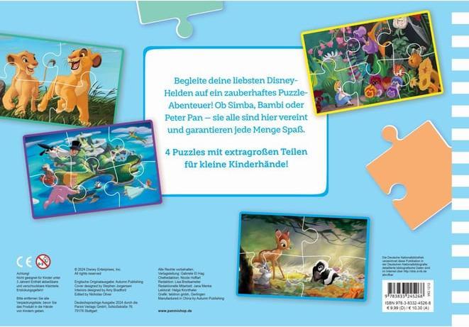 Actual product image Panini Disney: My first puzzle book (4 pieces)