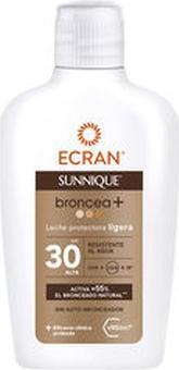 Image du produit Ecran Sunnique Bronze+ Milk Spf30 - 200 Ml (Lait solaire, SPF 30, 200 ml)