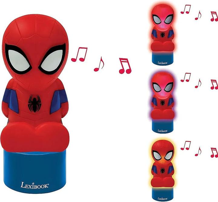 Produktbild Lexibook Spider-Man Lautsprecher mit Nachtlicht Funktion