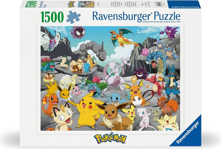 Actual product image Ravensburger Pokémon Classics (1500 pieces)