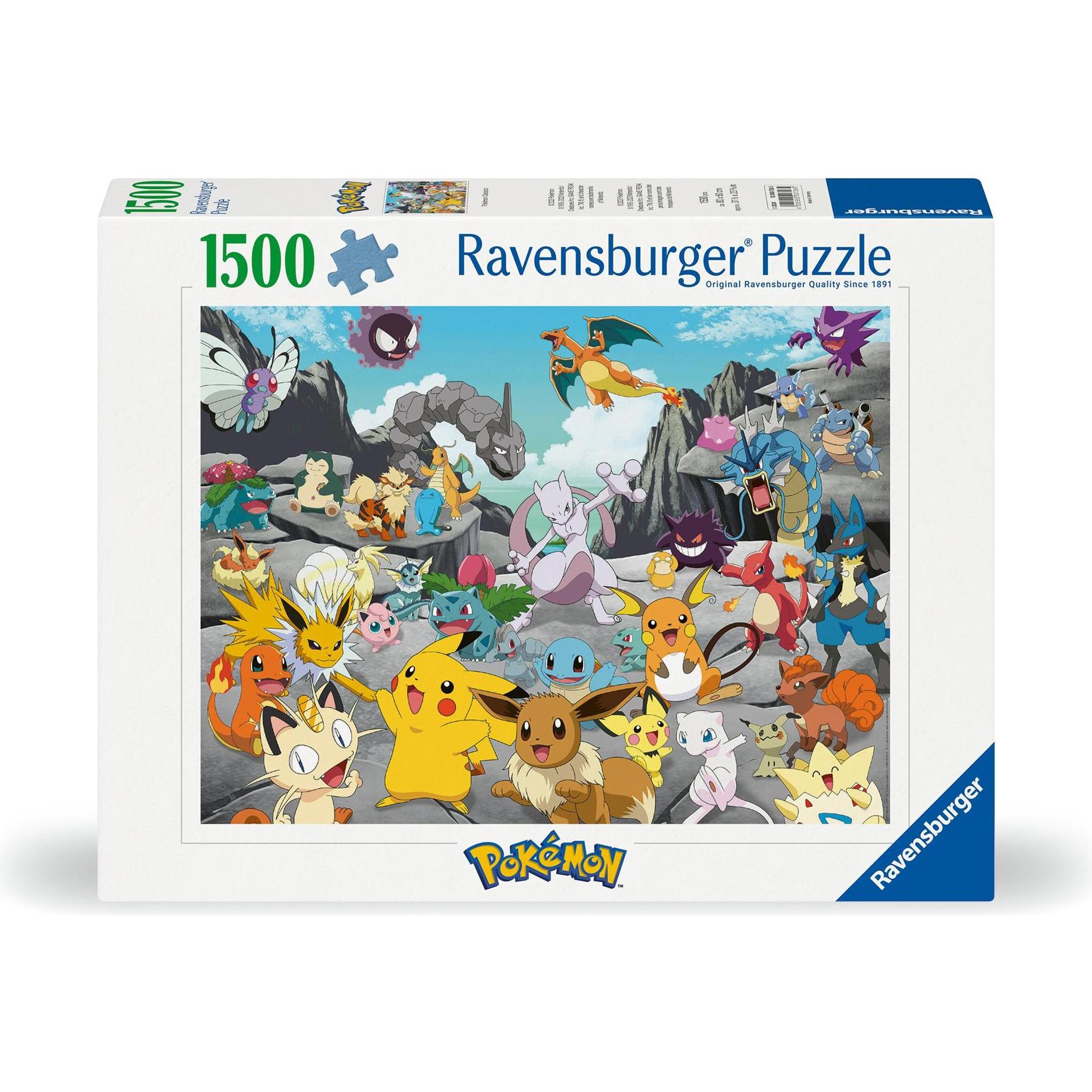 Ravensburger Pokémon Classics (1500 Teile)