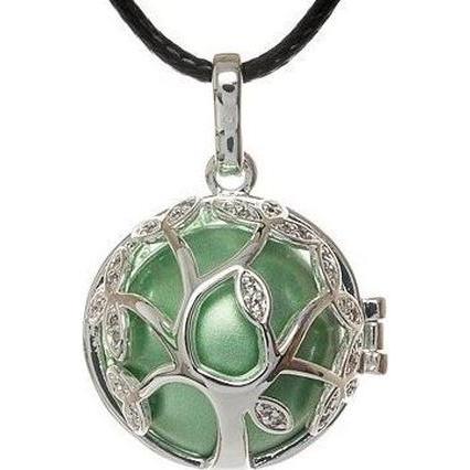 Bell, Halsschmuck, MUMMY - Women's Necklace Jingle Tree of Life K8SZM20 (L)
