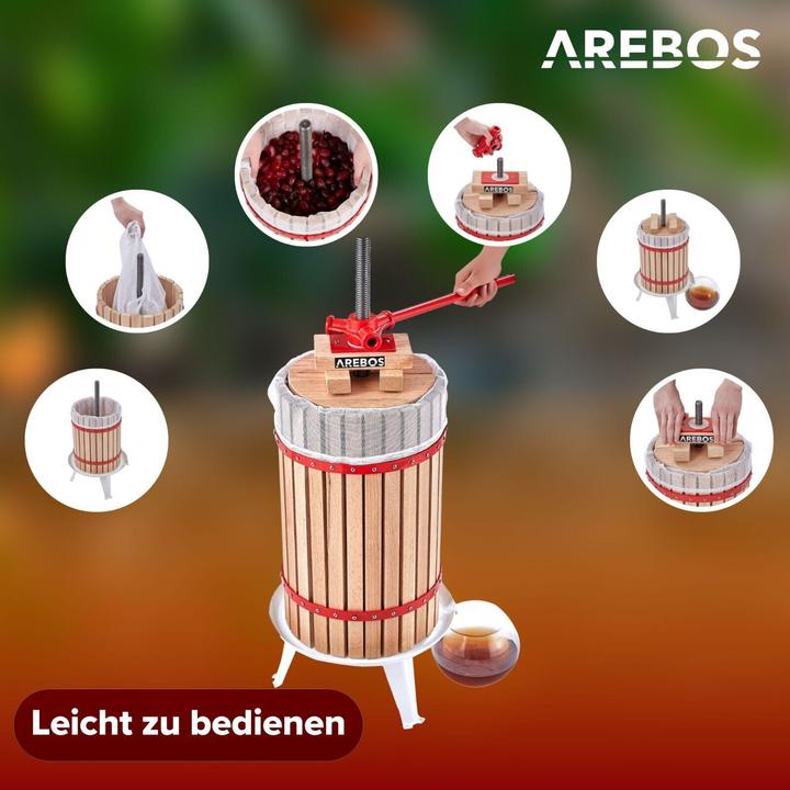 Image du produit Arebos Presse à fruits