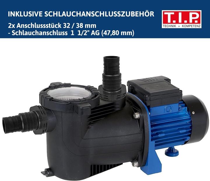 Produktbild T.I.P. Poolpumpe SPP 600 FT