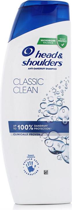 Produktbild Head & Shoulders Classic Clean Anti-Dandruff Shampoo 400ml (250 ml, Flüssiges Shampoo)