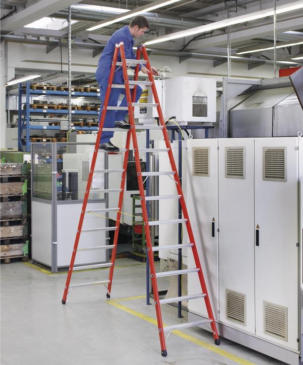 Immagine prodotto Zarges Scaletta di plastica EFAmix B (Scala doppia, 190 cm)