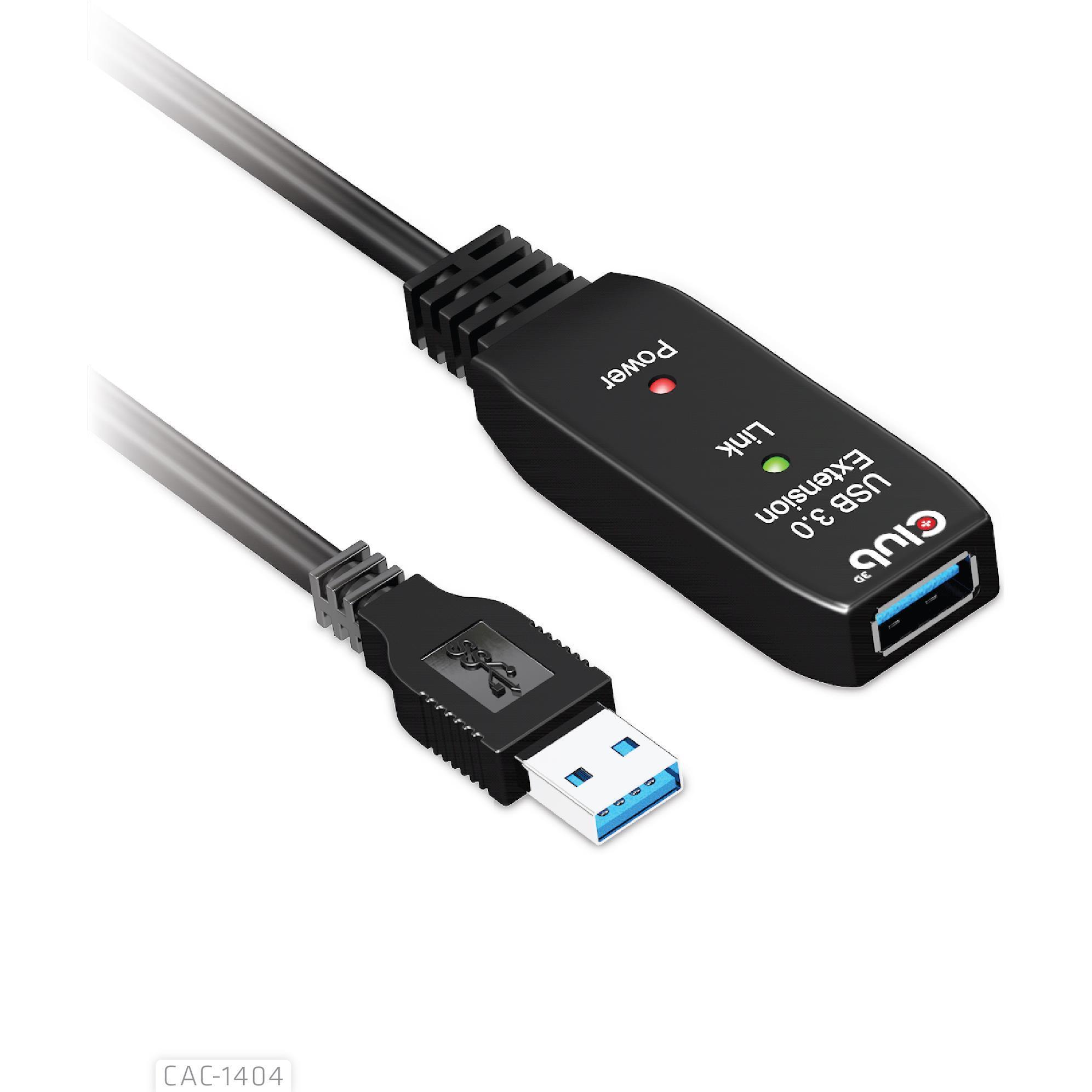 Club 3D USB A – USB A (5 m, USB 3.2), USB Kabel