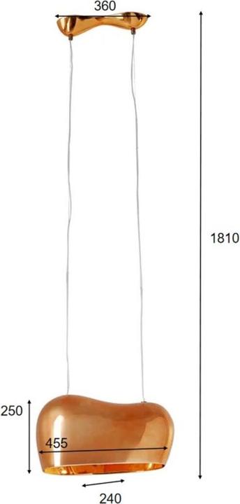 Produktbild Kare Design Hängeleuchte Cloud Beam Double Bronze 50cm