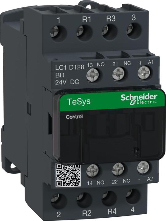 Produktbild Schneider Electric Schütz,2NO+2NC,25A,24Vdc,AC-1, 4-polig