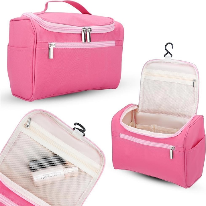 Actual product image Intirilife Cosmetic Bag in PINK