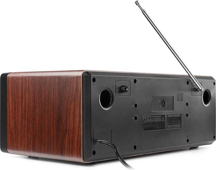 Produktbild Audizio Radio/CD-Player Prato Dunkelbraun (FM, DAB+, Bluetooth)