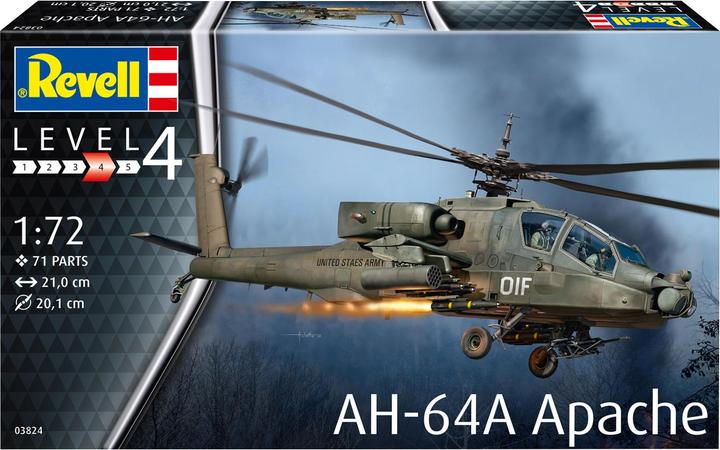 Actual product image Revell AH-64A Apache