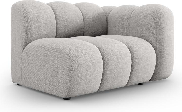 Image du produit Micadoni Chauffeuse Droit, "Lupine", 1 Place, 115x95x70Fabriqué en Europe (1 place, Canapé modulaire)