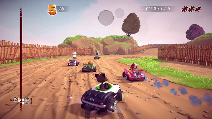 Actual product image Microids Garfield Kart Furious Racing (PS4, EN)
