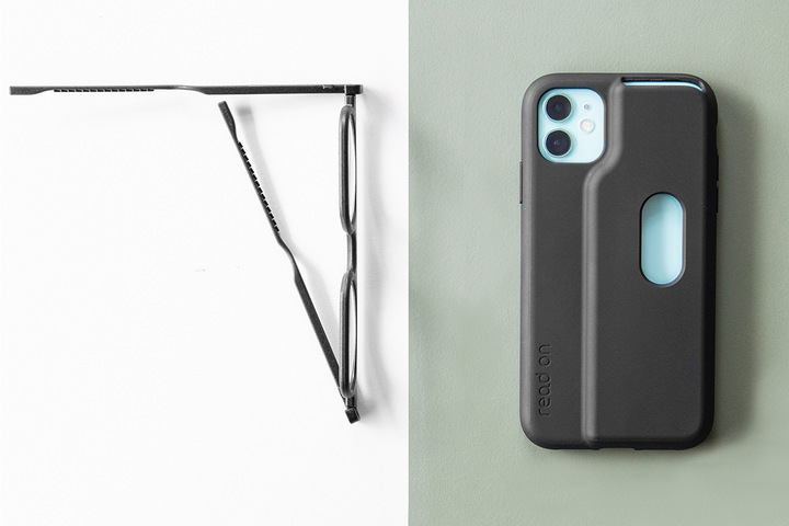 Immagine prodotto read on Cover con occhiali da lettura +2,5 (Apple iPhone 11 Pro Max)