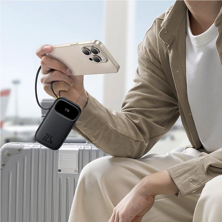 Immagine prodotto Baseus Powerbank EnerFill FC31 20000mAh Czarny (20000 mAh, 22.50 W, 73 Wh)