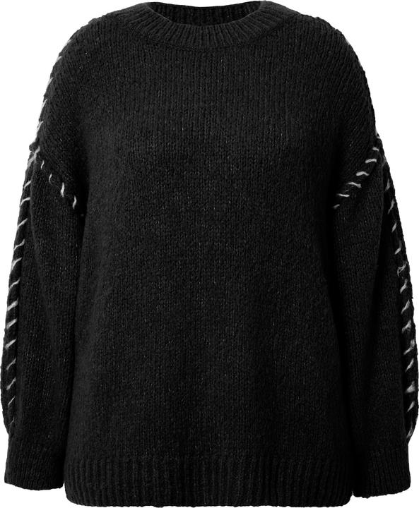 Produktbild Studio Untold Pullover, oversized, Colornähte, Langarm (56)
