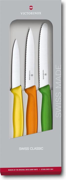 Yellow, Orange, Green