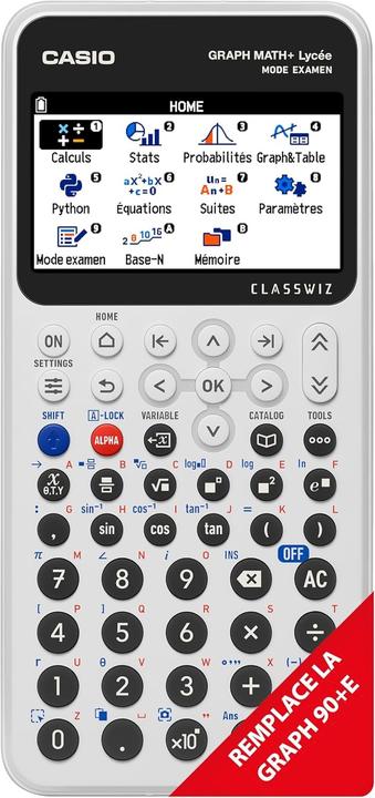 Immagine prodotto Casio Nieuw Graph Math+ Grafische rekenmachine (Batterie)