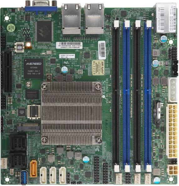 Supermicro A2SDi-8C-HLN4F (BGA 1310, Intel SoC, Mini-ITX)
