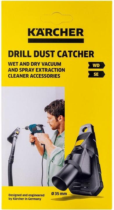 Actual product image Kärcher Drill dust catcher