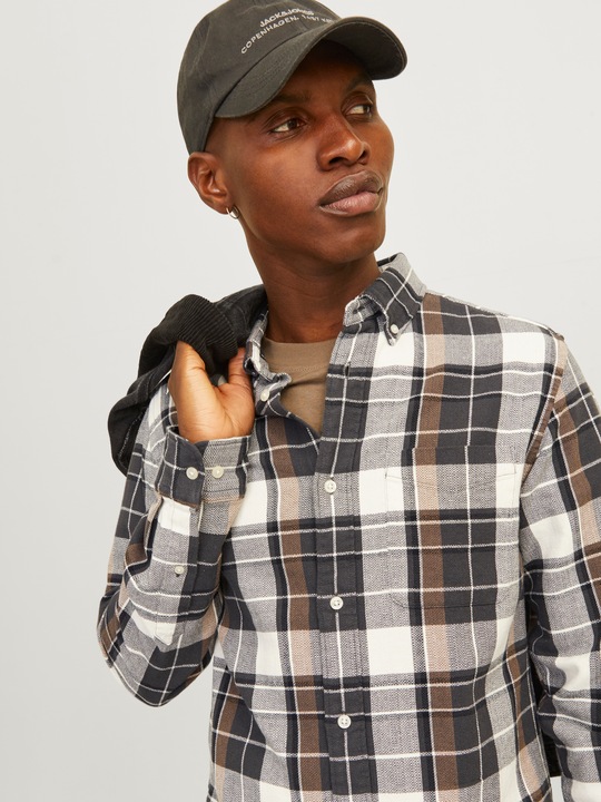 Image du produit Jack & Jones Jprblubrook Check Structure L/S Shirt Sn (S)