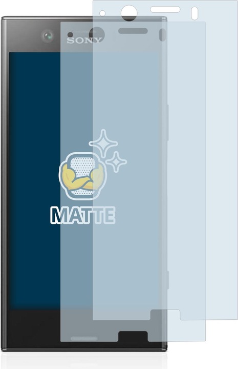Actual product image BROTECT Anti-glare screen protector matt (2 Piece, Sony Xperia XZ1 Compact)